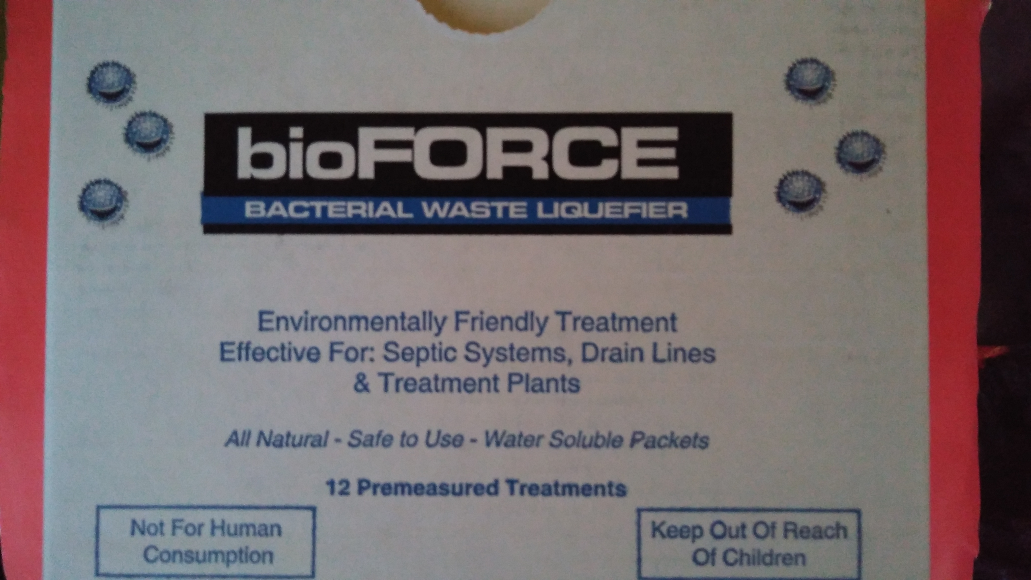bioFORCE Bacterial Waste Liquefier